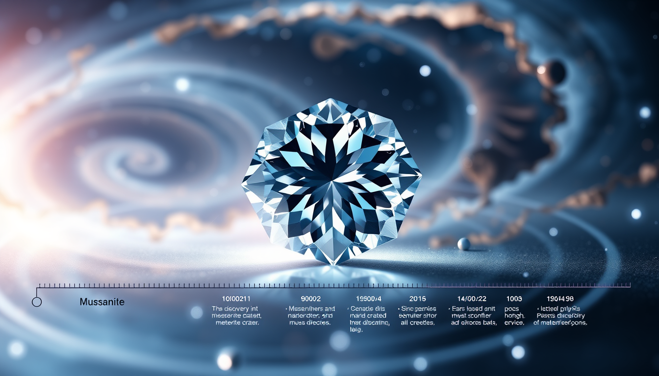 Unveiling the Captivating History of Moissanite: A Gemstone's Remarkable Journey