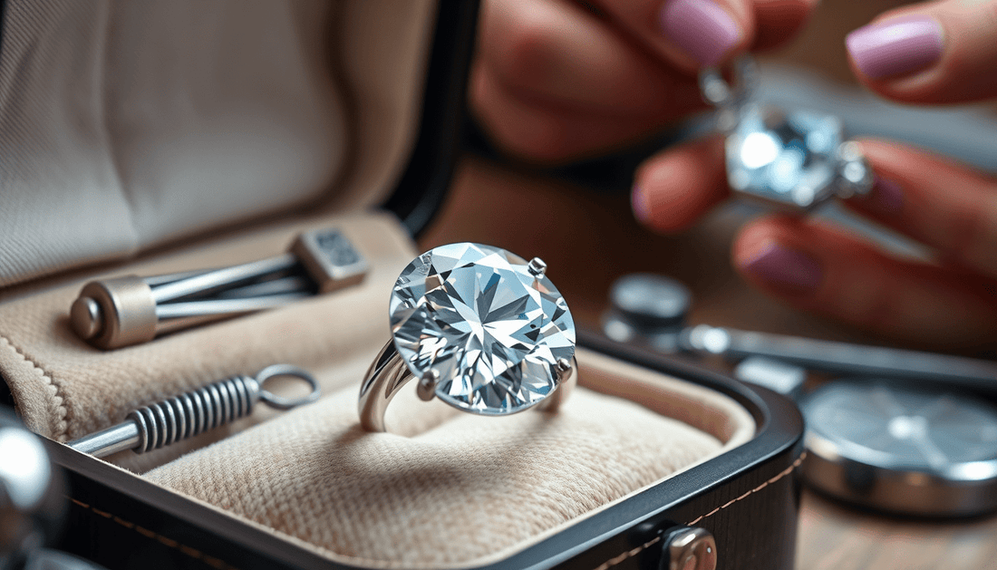 A Complete Guide to Caring for Your Moissanite Jewelry - Dazzle and Grace