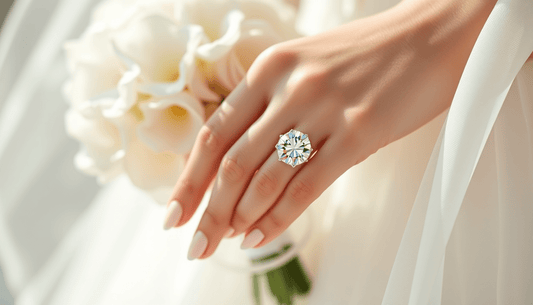 Affordable Elegance: How Moissanite is Dominating Bridal Fashion Trends - Dazzle and Grace