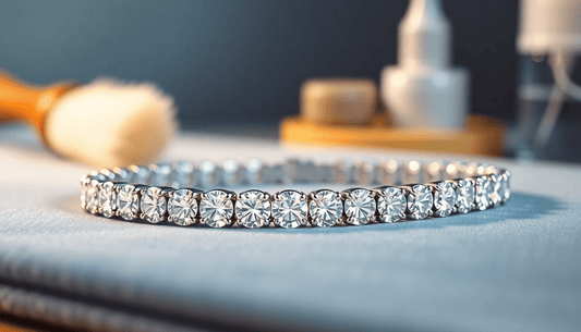 Caring for Your Moissanite Tennis Bracelet: A Guide to Keeping Your Jewelry Sparkling - Dazzle and Grace