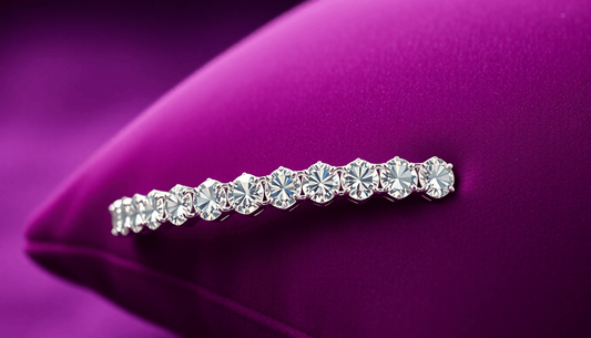 Elevate Your Style with Dazzle and Grace: The Beauty of Moissanite Tennis Bracelets - Dazzle and Grace