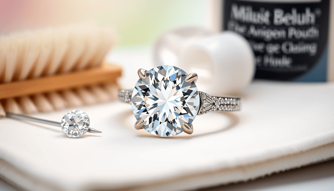 How to Care for Your Moissanite Jewelry: Tips for Keeping Your Gem Sparkling - Dazzle and Grace