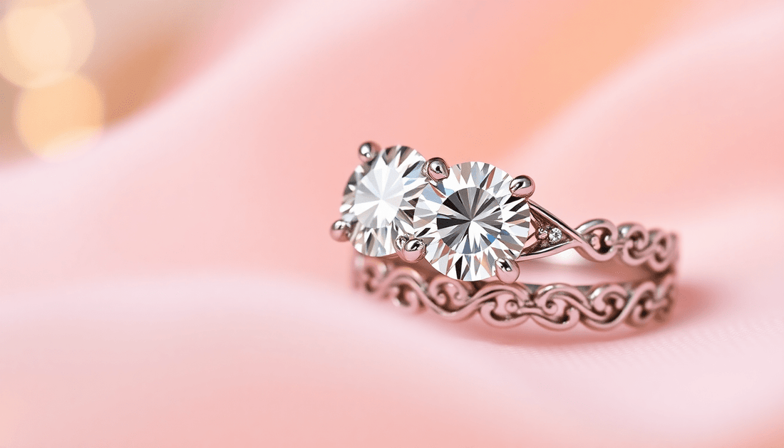 Moissanite Bridal Sets: How to Match Your Engagement Ring with a Wedding Band - Dazzle and Grace