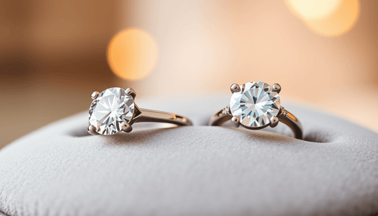 Moissanite vs. Diamond: The Trendy Choice for 2024-2025 Engagement Rings - Dazzle and Grace