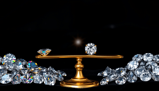 Moissanite vs. Diamonds: The Battle for Dominance in the Luxury Jewelry Market - Dazzle and Grace