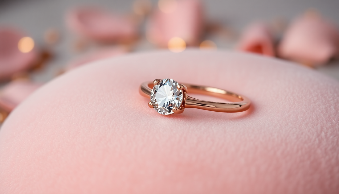 Elevate Your Style with Moissanite and Rose Gold