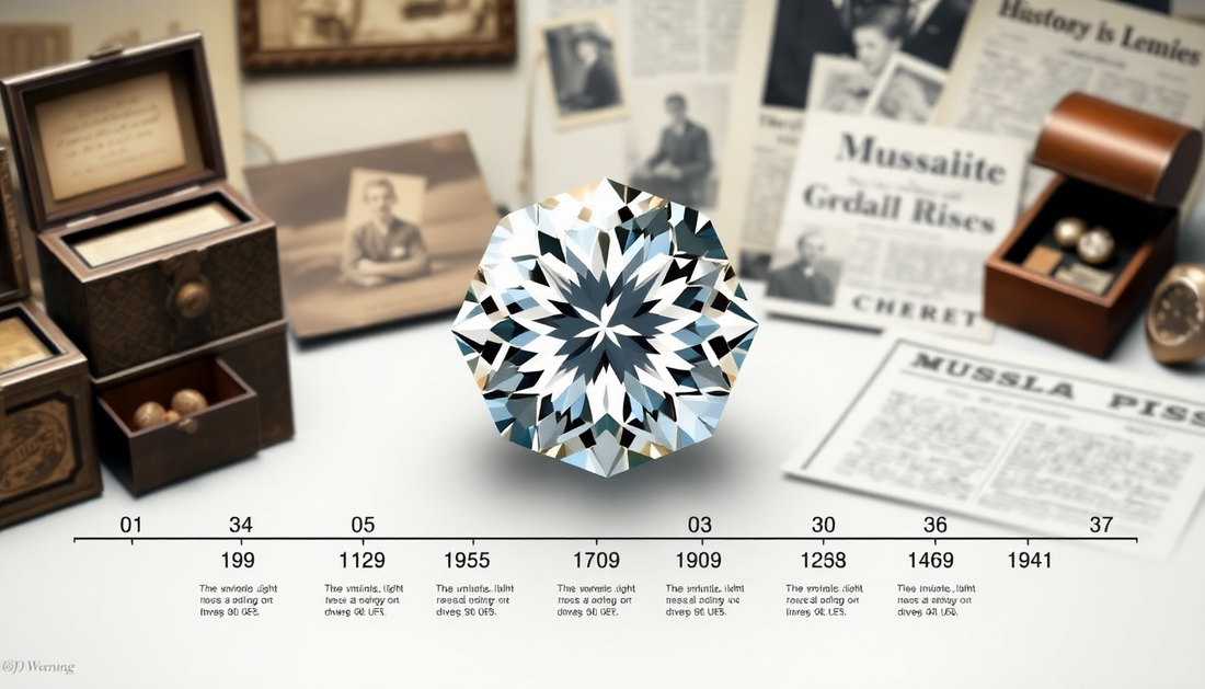 Moissanite in History: Its Rise in Popularity