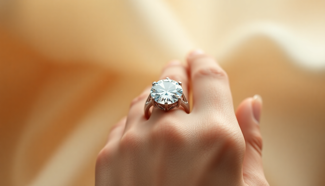 Elevate Your Style with a Custom Moissanite Ring