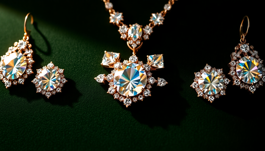 Moissanite Masterpieces: Dazzle and Grace's Elegant Creations