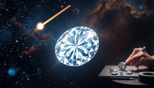 The Remarkable Journey of Moissanite: From Cosmic Discovery to Captivating Gemstone