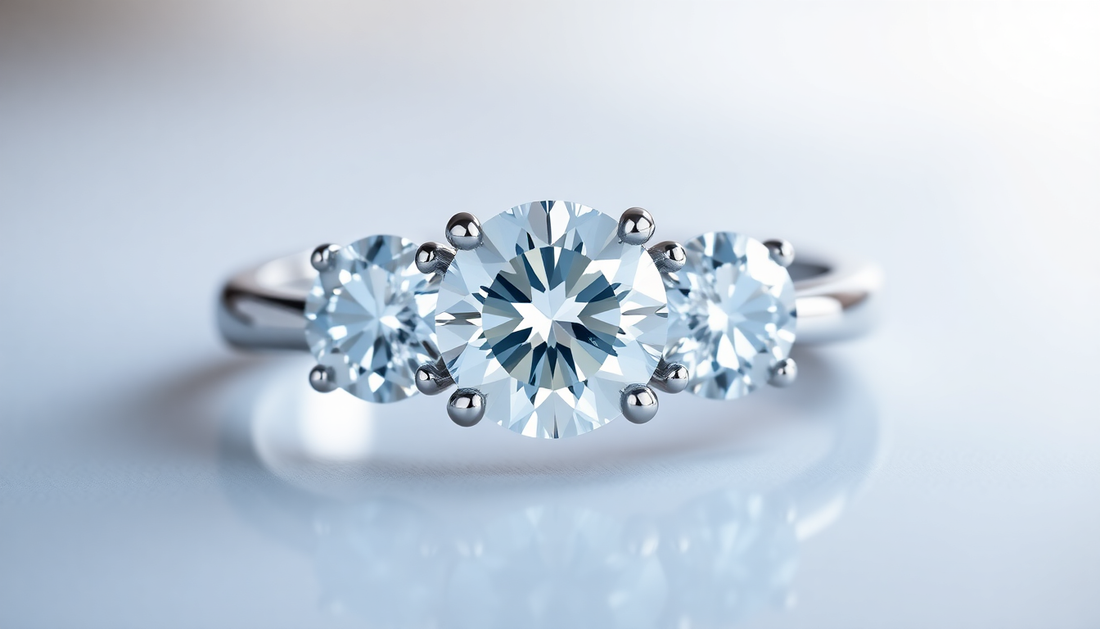 3-Stone Moissanite Rings: A Symbol of Past, Present, and Future