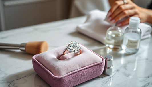 Caring for Your Moissanite Jewelry: A Timeless Investment