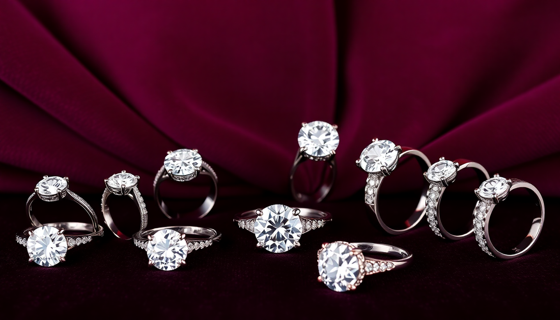 Top 10 Moissanite Engagement Ring Designs Trending Right Now