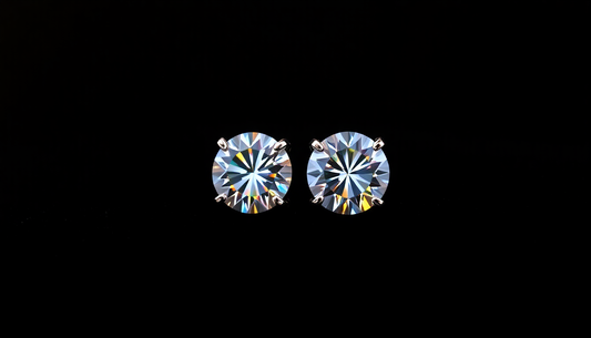 Elevate Your Style with Dazzle and Grace: Hypoallergenic Moissanite Earrings for Sensitive Ears