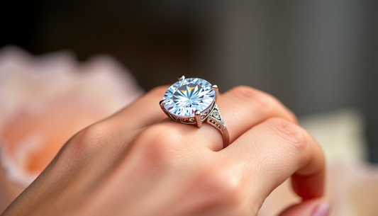 Why I Chose Moissanite for My Engagement Ring