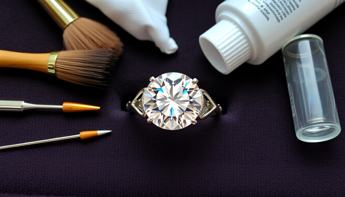 Preserving the Brilliance: A Guide to Caring for Your Moissanite Jewelry