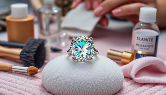 The Ultimate Guide to Cleaning and Caring for Your Moissanite Jewelry