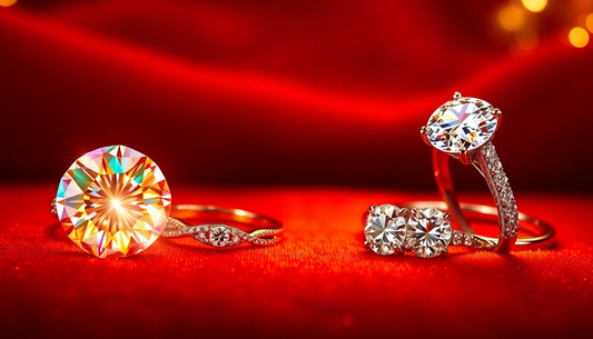 Moissanite Rings vs. Diamonds: Why Moissanite Shines Bright for Holiday Gifting