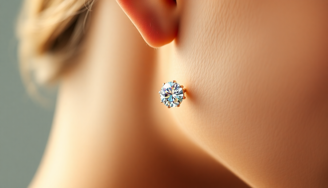 Top 5 Benefits of Wearing Moissanite Stud Earrings for Everyday Elegance