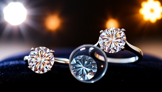 Moissanite vs. Cubic Zirconia: Uncovering the Brilliance