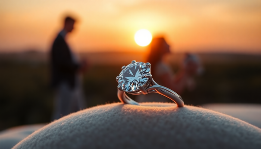 Proposing with Elegance: Why a Moissanite Ring is the Perfect Choice