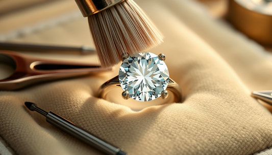 Keeping Your Moissanite Jewelry Sparkling: A Guide to Proper Care