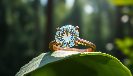 Discover Dazzle and Grace: Moissanite Engagement Rings for the Eco-Conscious Bride