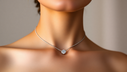 Elevate Your Style with Dazzle and Grace: The Best Moissanite Necklace Trends for Everyday Elegance