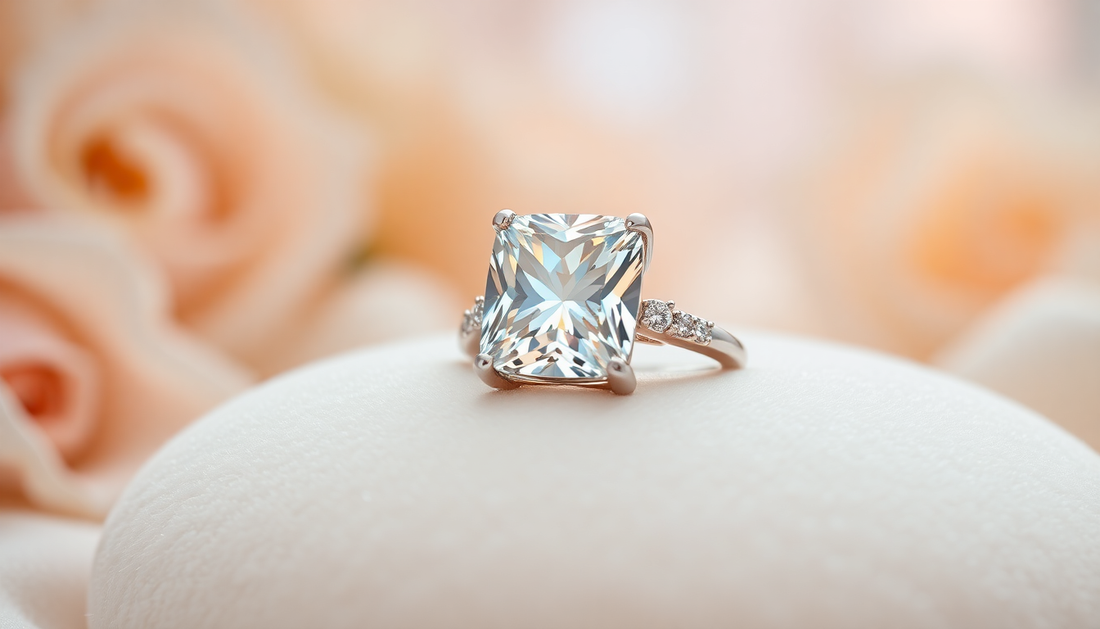 Elevate Your Love Story with Moissanite Engagement Rings