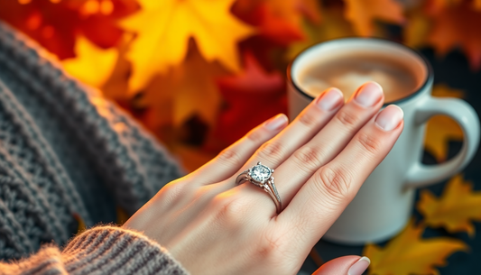 Elevate Your Fall Style with Moissanite Rings