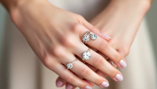 Stackable Moissanite Rings: Layering for Every Style