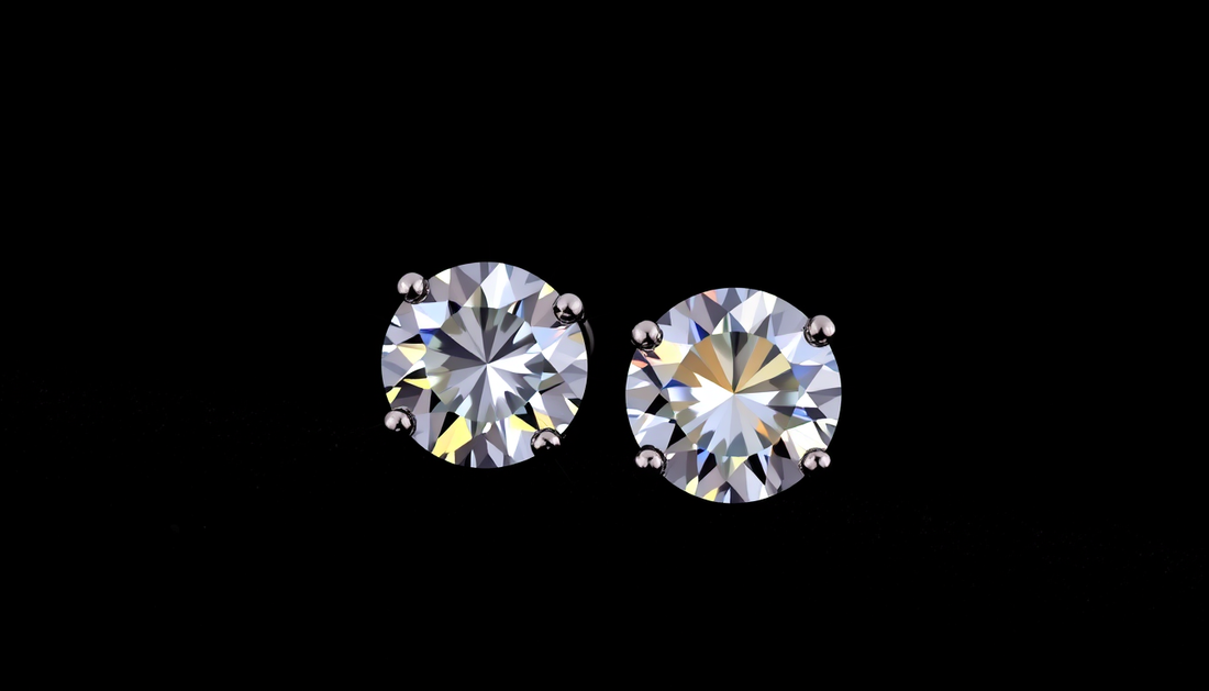 Elevate Your Style with Dazzling Moissanite Earrings