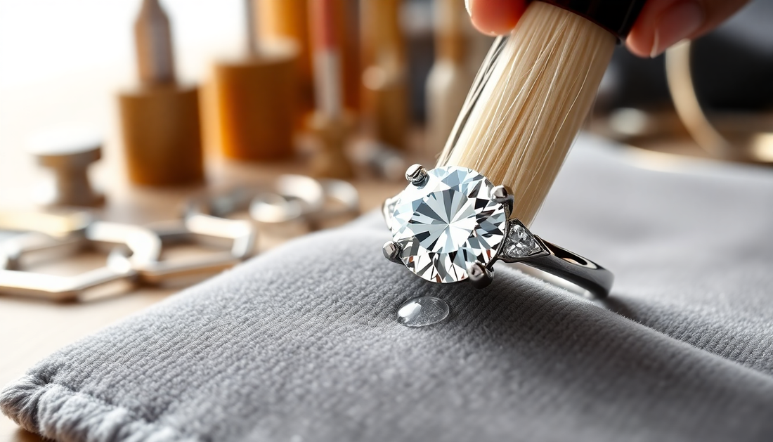 Keeping Your Moissanite Jewelry Sparkling: Tips and Tricks