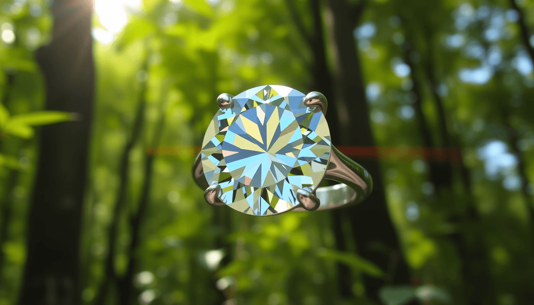 Why Moissanite Outshines Diamonds in Ethical and Sustainable Jewelry - Dazzle and Grace