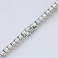 3 Prong Moissanite Tennis Necklace - Dazzle and Grace