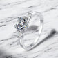 1.2CT Heart Shaped Moissanite Ring - Dazzle and Grace