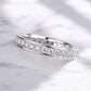 Channel Set Moissanite Eternity Band - Dazzle and Grace