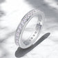 Channel Set Moissanite Eternity Band - Dazzle and Grace