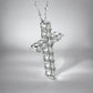 Classic Moissanite Cross Pendant - Dazzle and Grace