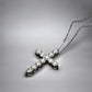 Classic Moissanite Cross Pendant - Dazzle and Grace