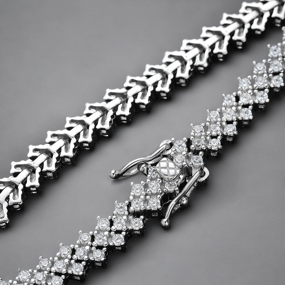 Classic Moissanite Tennis Bracelet - Dazzle and Grace