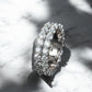 Double Row Moissanite Pave Eternity Band - Dazzle and Grace