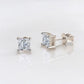 Dreamy Princess Cut Moissanite Studs - Dazzle and Grace