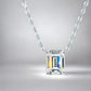 Emerald Cut Moissanite Pendant - Dazzle and Grace