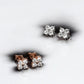 Radiant Cluster Moissanite Studs - Dazzle and Grace