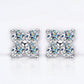 Radiant Cluster Moissanite Studs - Dazzle and Grace