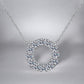 Round Moissanite Pendant - Dazzle and Grace