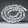 Timeless D Color Moissanite Tennis Necklace in 18k Gold Plated - Dazzle and Grace