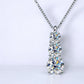 Timeless D VVS1 Moissanite Pendant Necklace - Dazzle and Grace