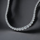 Timeless Graduated Moissanite Necklace - Dazzle and Grace